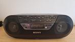 Sony ZS-RS09CP Boombox met USB en CD-speler, Ophalen of Verzenden, Gebruikt, Radio, Met cd-speler