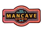 Mancave led sign - Bar verlichting - Wandbord - Tekstbord, Kouwehoek 1b, Cave & Garden, Nieuw, Ophalen of Verzenden