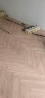 Visgraat Laminaat hout Herringbone 8.66m2, Ophalen, Nieuw