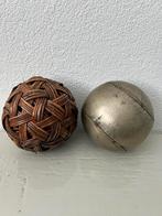 Sierbollen / Ballen / Rotan / Metaal / Decoratie, Ophalen of Verzenden