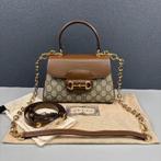Gucci Horsebit 1955 top handle tas bag, Ophalen of Verzenden, Zo goed als nieuw, Zwart, Handtas