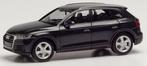 Audi Q5, donkergrijs metallic Herpa, Nieuw, Ophalen of Verzenden, Bus of Vrachtwagen, Herpa