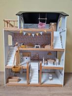 Petite Amelie Poppenhuis + Behang, Meubels & Accessoires, Ophalen, Zo goed als nieuw, Poppenhuis