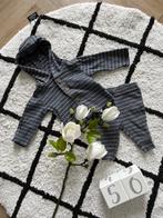 ZGAN blauw grijs Carter's pyjama outfit setje vest broek 50, Jongetje of Meisje, Carter’s, Ophalen of Verzenden, Zo goed als nieuw
