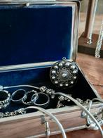 Zilveren hanger vintage 42 mm, Ophalen of Verzenden, Zilver