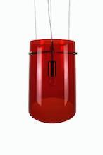 Prandina Sera Small hanglamp rood glas, -, Sera Small, -, Nieuw