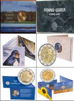 6 verschillende 2-Euro coincards van Estland 2018 t/m 2023, Ophalen of Verzenden, Estland, 2 euro
