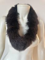 Vintage sjaal van bont (fox) donkerbruin Gerard Darel, Kleding | Dames, Ophalen of Verzenden, Zo goed als nieuw