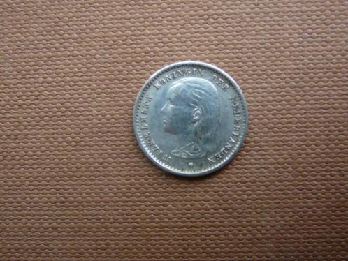Nederland 10 cent Wilhelmina 1894 Zilver., Postzegels en Munten, Munten | Nederland, Losse munt, 10 cent, Koningin Wilhelmina