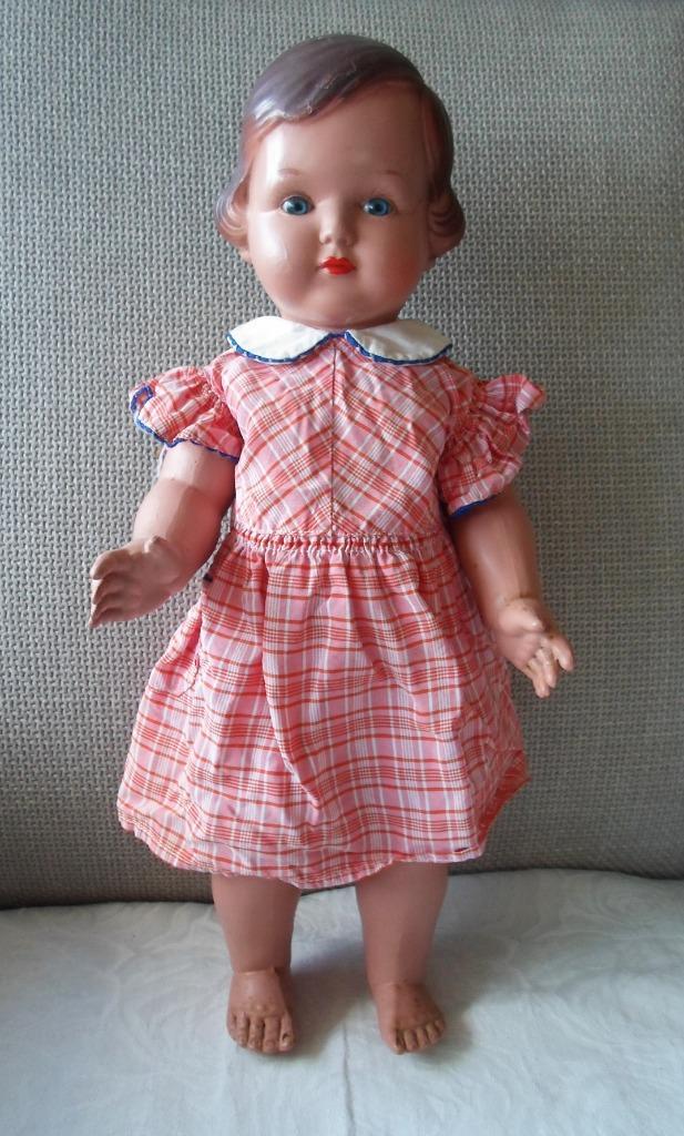 Oude  Celba pop., Verzamelen, Poppen, Gebruikt, Pop, Ophalen of Verzenden
