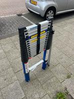 Telescoopladder 4,40 meter – ALDORR, Doe-het-zelf en Verbouw, Ladders en Trappen, Ophalen, Zo goed als nieuw, Ladder, Opvouwbaar of Inschuifbaar
