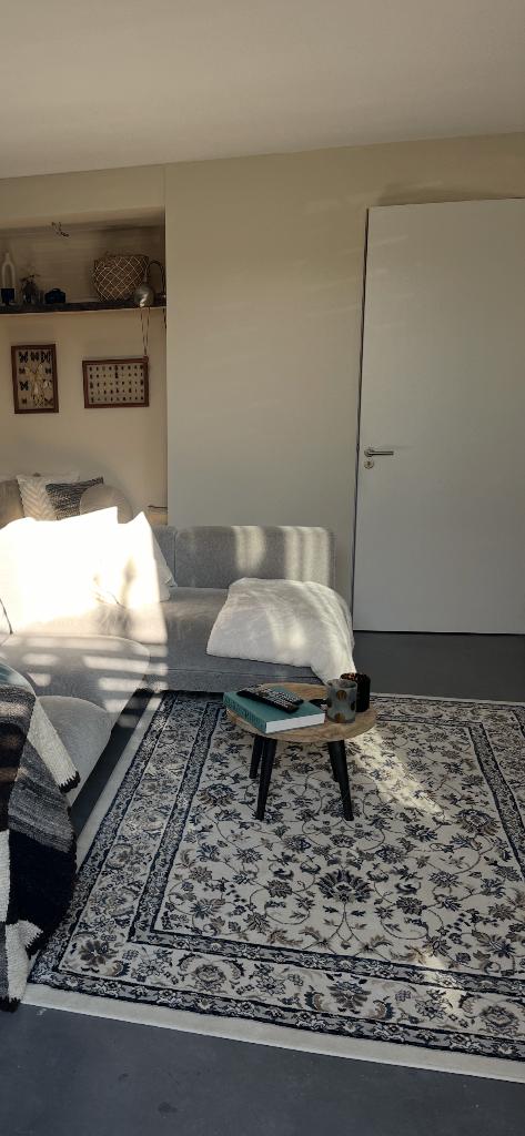 Ikea vloerkleed 160x200, Ophalen, Blauw, 150 tot 200 cm, 200 cm of meer