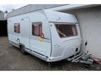 Dethleffs New Line 490 TK stapelbed 5 persoons mover tent/lu, Caravans en Kamperen, Caravans, Bedrijf, Dethleffs, Schokbreker