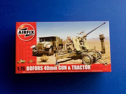 airfix A02314 Bofors 40mm Gun & Tractor 1/76, Hobby en Vrije tijd, Modelbouw | Auto's en Voertuigen, Tank, 1:50 of kleiner, Airfix