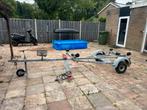 Lichte boottrailer, Watersport en Boten, Boottrailers, Ophalen, Minder dan 1500 kg, Gebruikt, Sloepentrailer