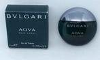 Miniatuur Aqva pour homme Bvlgari 5 ml eau de toilette, Verzenden, Nieuw, Miniatuur, Gevuld