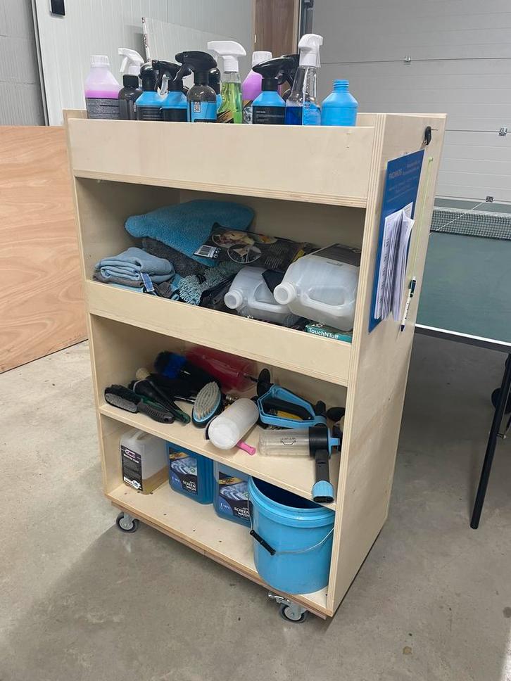 Poetskar met poetsspullen LET OP!!! GROTE KORTING, Huis en Inrichting, Kasten | Stellingkasten, Zo goed als nieuw, Ophalen of Verzenden