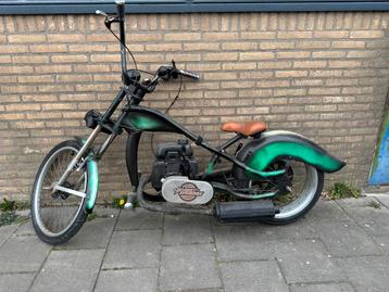 Harley Davidson Chopper mancave showmodel bladblazer blok ! beschikbaar voor biedingen