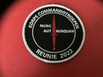 Badge van de KCT  Reunie 2022 met velro, Ophalen of Verzenden, Landmacht, Nederland, Embleem of Badge
