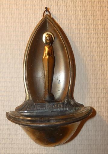 Brons-koper wijwaterbakje Western Germany [1790] beschikbaar voor biedingen