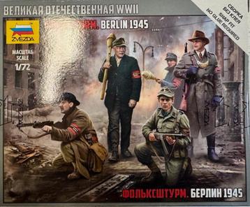 Coelianmodels, Zvezda 6272, Volkssturm Berlijn, 1/72, € 6,99 beschikbaar voor biedingen