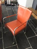6 Bert Plantagie eetkamerstoelen op wieltjes, Huis en Inrichting, Stoelen, Ophalen, Overige materialen, Gebruikt, Overige kleuren