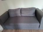 Slaapbank, Huis en Inrichting, Ophalen, Tweepersoons, Zo goed als nieuw, Rechte bank