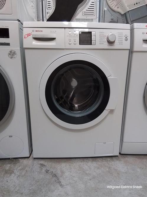 Bosch serie 6 wasmachine, 3 maand garantie 3632, Witgoed en Apparatuur, Wasmachines, Refurbished, Voorlader, 6 tot 8 kg, Minder dan 85 cm