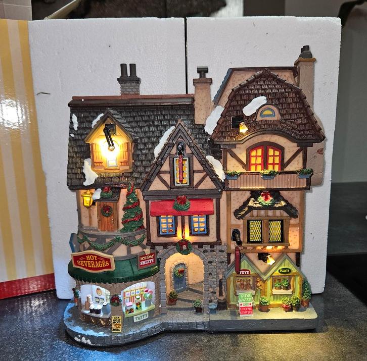 Kersthuis Lemax, Diversen, Kerst, Zo goed als nieuw, Ophalen of Verzenden