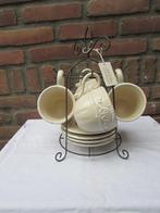 Servies countryfield op rekje, Huis en Inrichting, Keuken | Servies, Keramiek, Ophalen of Verzenden, Zo goed als nieuw, Overige stijlen