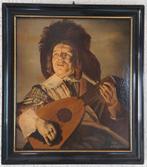 antiek schilderij De serenade  ( J. Leyster), Antiek en Kunst, Ophalen