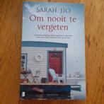 Om nooit te vergeten.....Sarah Jio, Ophalen of Verzenden, Zo goed als nieuw, Nederland