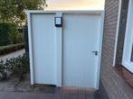 Witte Houten Looppoort, Tuin en Terras, Ophalen, Gebruikt, 100 tot 150 cm, Looppoort
