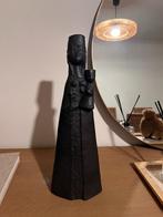 Vintage keramieken Mariabeeld met kind, zwart. Levet Scone, Antiek en Kunst, Ophalen of Verzenden