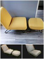 Design relax Fauteuil + hocker - merk Lanterfant new+ demo, Huis en Inrichting, Fauteuils, Ophalen, Nieuw, 50 tot 75 cm