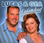 Lucas en Gea - Lief En Leed  Originele CD., Cd's en Dvd's, Levenslied of Smartlap, Ophalen of Verzenden