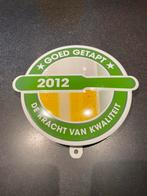 Emaille bier reclame ‘ goed getapt ‘ 2012, Verzamelen, Biermerken, Ophalen of Verzenden