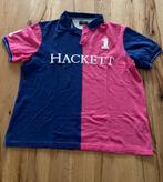 Hackett polo blauw roze maat xxl 2xl xl, Kleding | Heren, Polo's, Blauw, Hackett, Maat 56/58 (XL), Zo goed als nieuw