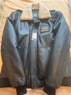 Nieuw bomberjack piloten jas leer, Kleding | Heren, Jassen | Winter, Ophalen of Verzenden, Nieuw, Overige maten, Bruin