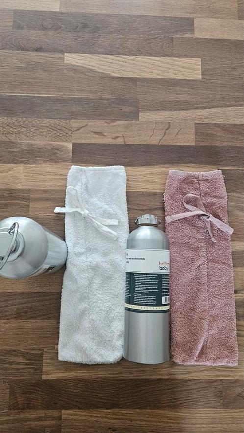 2 kruiken met 2 kruikzakken, Kinderen en Baby's, Badjes en Verzorging, Zo goed als nieuw, Overige typen, Overige merken, Ophalen of Verzenden