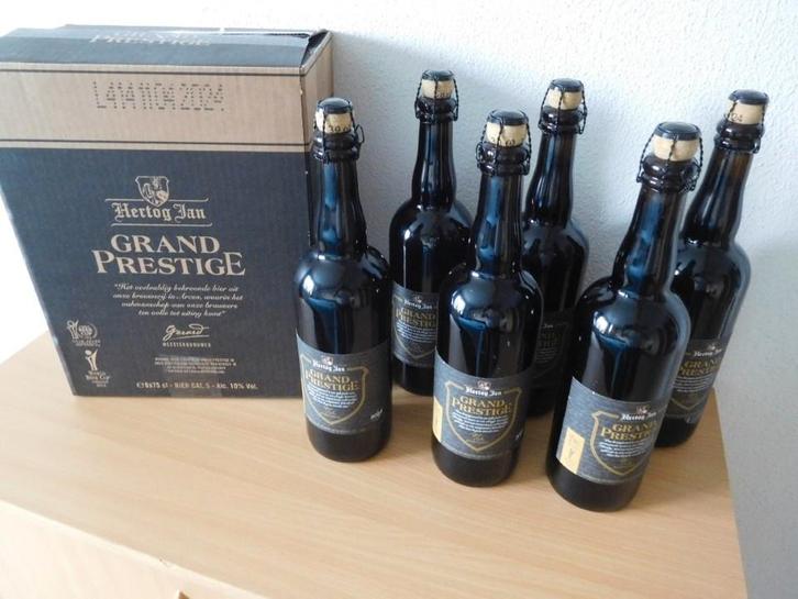 Bier Hertog Jan Grand Prestige 2024 Fles 0,75 L.€7.25 per, Verzamelen, Biermerken, Nieuw, Flesje(s), Hertog Jan, Ophalen