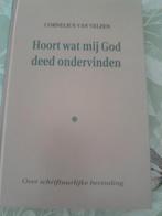 C. van Velzen - Hoort wat mij God ondervinden, Ophalen of Verzenden, Zo goed als nieuw, C. van Velzen