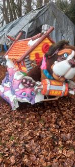 Carnavalswagen, Ophalen, Gebruikt