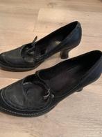 Art Zwarte Pumps met Hak - Diabolo Stijl, maat 41, Verzenden, Gedragen, Zwart, Pumps