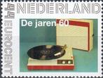 Nederland- 2008-Geschiedenis-Jaren 60-De Koffergrammofoon- P, Verzenden, Na 1940, Postfris