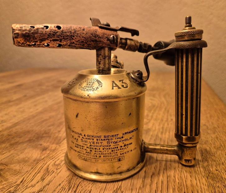 Sievert Blaas Brander A3 ca. 1910–1930, Antiek en Kunst, Antiek | Koper en Brons, Ophalen of Verzenden
