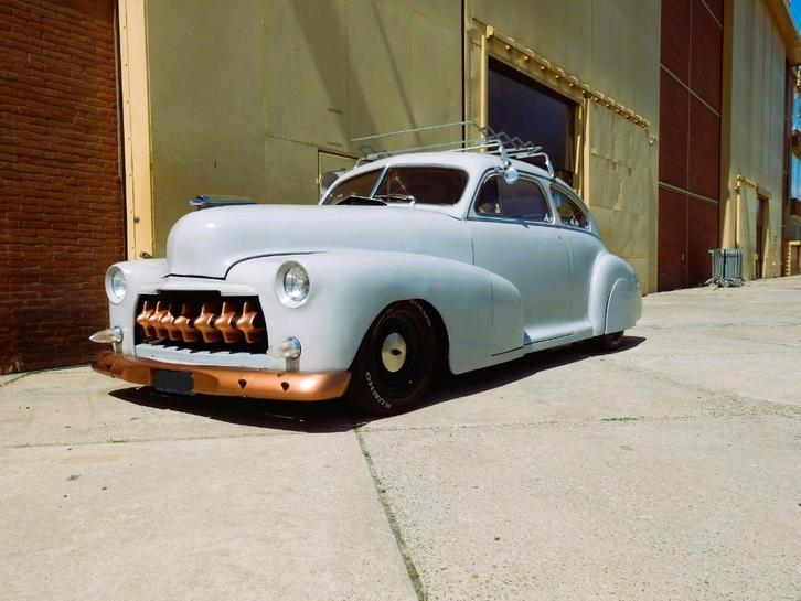 Buick Special/Fleetline, Auto's, Oldtimers, Particulier, Buick, Benzine, Coupé, Automaat, Zilver of Grijs, Beige, Stof, Achterwielaandrijving