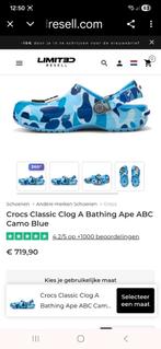 Exclusieve Crocs maat 44, Kleding | Heren, Schoenen, Ophalen of Verzenden, Nieuw, Overige kleuren, Klompen
