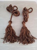 2 vintage gordijn flossen, Huis en Inrichting, Ophalen of Verzenden, Zo goed als nieuw, 50 tot 100 cm, Minder dan 100 cm