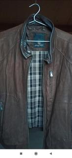 Milestone leren jack, maat 56, Bruin, Ophalen of Verzenden, Gedragen, Overige maten